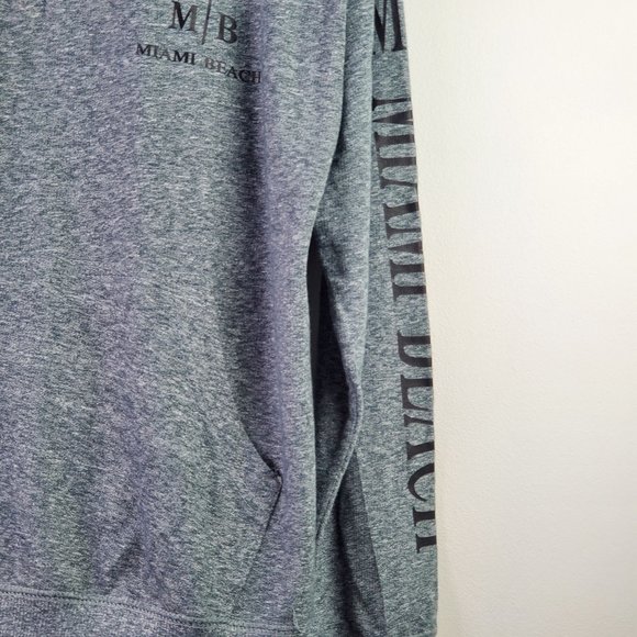 Surf Style Miami Beach Quarter Zip Mock Neck Pullover Sz S - Picture 4 of 6